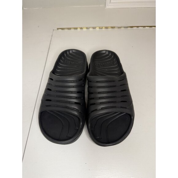 NEW Hoka U Ora Recovery Rubber Slide Black Size US M8 W10 $70 [jb] - Picture 6 of 14